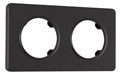 Рамка на 2 поста Arte Milano am-502.15 502.15-2.black - фото 4941369