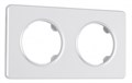 Рамка на 2 поста Arte Milano am-502.15 502.15-2.silver - фото 4941373