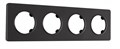 Рамка на 4 поста Arte Milano am-502.15 502.15-4.black - фото 4941385