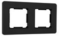 Рамка на 2 поста Arte Milano am-502.16 502.16-2.black - фото 4941417
