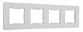 Рамка на 4 поста Arte Milano am-502.16 502.16-4.white - фото 4941439