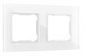 Рамка на 2 поста Arte Milano am-503.02 503.02-2.white - фото 4941471