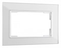 Рамка для двойной розетки Arte Milano am-503.02 503.02-double.silver - фото 4941501