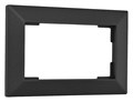 Рамка для двойной розетки Arte Milano am-503.03 503.03-double.black - фото 4941545