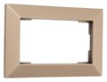 Рамка для двойной розетки Arte Milano am-503.03 503.03-double.shampan - фото 4941547