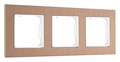 Рамка на 3 поста Arte Milano am-503.12 503.12-3.brown - фото 4941615