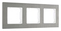 Рамка на 3 поста Arte Milano am-503.12 503.12-3.grey - фото 4941617