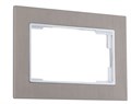 Рамка для двойной розетки Arte Milano am-503.12 503.12-double.grey - фото 4941641