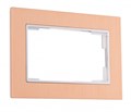 Рамка для двойной розетки Arte Milano am-503.12 503.12-double.pink - фото 4941643