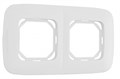 Рамка на 2 поста Arte Milano am-505.05 505.05-2.white - фото 4941708