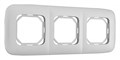 Рамка на 3 поста Arte Milano am-505.05 505.05-3.silver - фото 4941714
