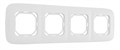 Рамка на 4 поста Arte Milano am-505.05 505.05-4.white - фото 4941724