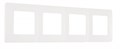 Рамка на 4 поста Arte Milano am-517.17 517.17-4.white - фото 4941772