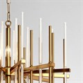Подвесная люстра Bogate's Allure 356/6 Smart латунь - фото 4942135