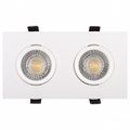 Встраиваемый светильник Denkirs DK3021 DK3022-WH - фото 4946923