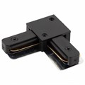 Соединитель угловой L-образный для треков Denkirs DK Track Black TR1102-BK - фото 4947095
