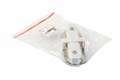 Соединитель линейный для треков Denkirs DK Track White TR1101-WH - фото 4947129
