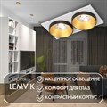 Встраиваемый светильник Denkirs DK2400 DK2422-GD - фото 4947422