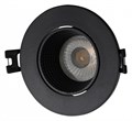 Встраиваемый светильник Denkirs DK3020 DK3061-BK - фото 4947767