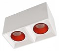 Накладной светильник Denkirs DK3030 DK3085-WH+RD - фото 4947841