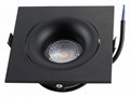 Встраиваемый светильник Denkirs Roto DK2121-BK - фото 4948093