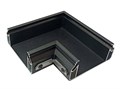 Соединитель угловой L-образный встраиваемый Denkirs Flod DK5851-BK - фото 4948273