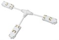 Токопровод T-образный центральный Denkirs SMART UNI TR2115-WH - фото 4949406