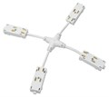 Токопровод X-образный центральный Denkirs SMART UNI TR2116-WH - фото 4949408