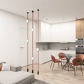 Светильник на растяжке Denkirs Belty SET DK55SET19-01-BR - фото 4949774