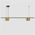 Подвесной светильник Denkirs Orbit DK4061-BK+SG - фото 4949820
