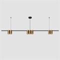 Подвесной светильник Denkirs Orbit DK4063-BK+SG - фото 4949826