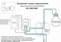 Контроллер-диммер Wi-Fi для смартфонов и планшетов Denkirs Relay RL1003-DM/1 - фото 4950001