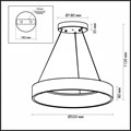 Подвесной светильник Odeon Light Sole 4066/50L - фото 4950541