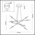 Подвесной светильник Odeon Light Costella 3906/48L - фото 4950685