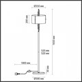 Торшер Odeon Light Margaret 4895/3F - фото 4953063 Торшер Odeon Light Margaret 4895/3F - фото 4953063
