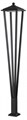 Наземный высокий светильник Odeon Light Bearitz 6655/12GA3 - фото 4957131