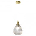 Подвесной светильник Newport 6140 6142/S gold/clear - фото 4961581