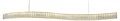 Подвесной светильник Newport 8240 8243/150 gold NEW - фото 4961836