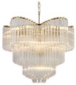Подвесная люстра Newport 8900 8918/C gold - фото 4965711