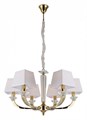 Подвесная люстра Newport 11400 11406/C gold - фото 4965939