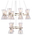 Подвесная люстра Newport 3610 3614/S gold new - фото 4966185