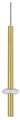 Подвесной светильник Newport 15000 15105+1/S brass - фото 4966214