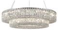 Подвесная люстра Newport 8450 8450+28/S chrome - фото 4966415