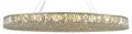 Подвесная люстра Newport 8450 8458+14/S gold - фото 4966544
