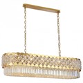 Подвесная люстра Newport ASHLEY 8300/120 oval gold polished - фото 4966597