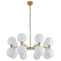 Подвесная люстра Newport INGRID 3840/80 С brass - фото 4966616