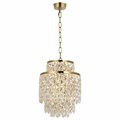 Подвесная люстра Newport TIFFANY 8530/30 С gold polished - фото 4966623