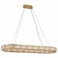 Подвесной светильник Newport MELODY 8560/100 C oval gold polished - фото 4966648