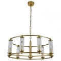Подвесная люстра Newport ERICA 3729/C brass - фото 4966671