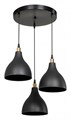 Подвесной светильник TopLight Marjory TL1615H-03BK - фото 4967912